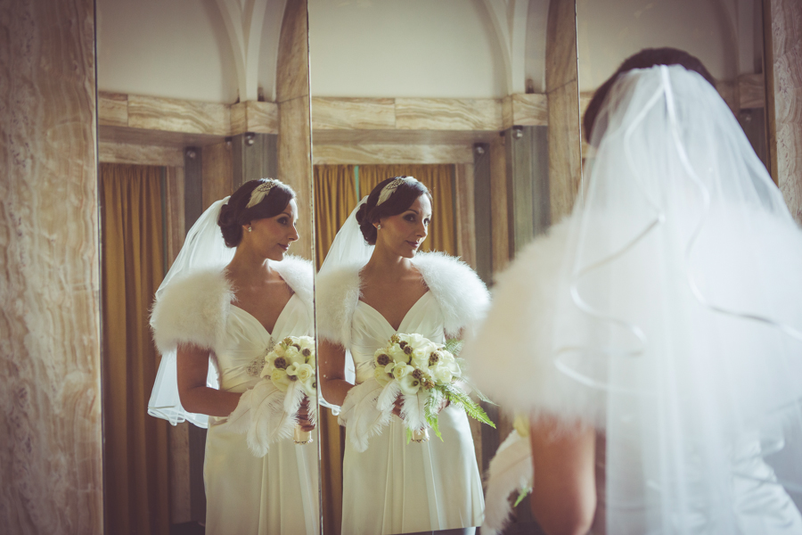 Bride photographed by My Beautiful Bride at Eltham Palace