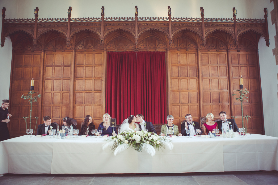 Top Table in the Great Hall at Eltham Palace