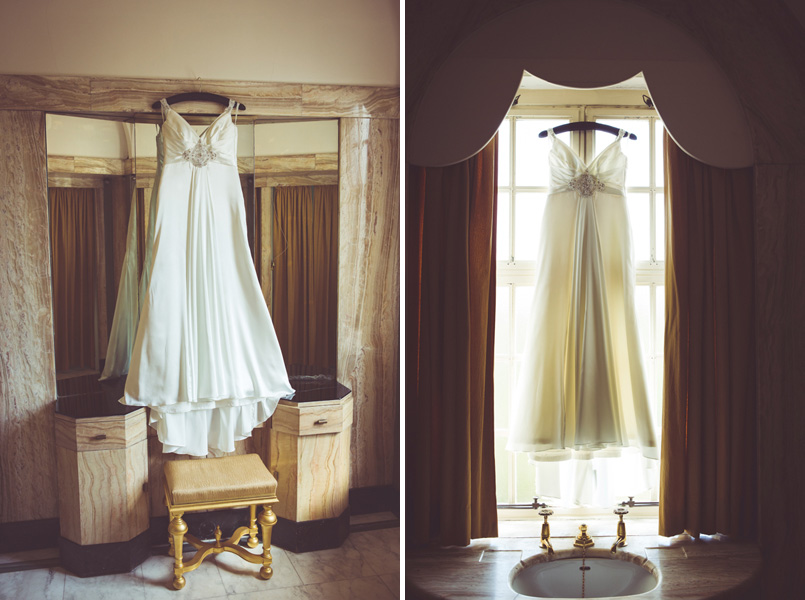Maggie Sottero wedding dress at Eltham Palace