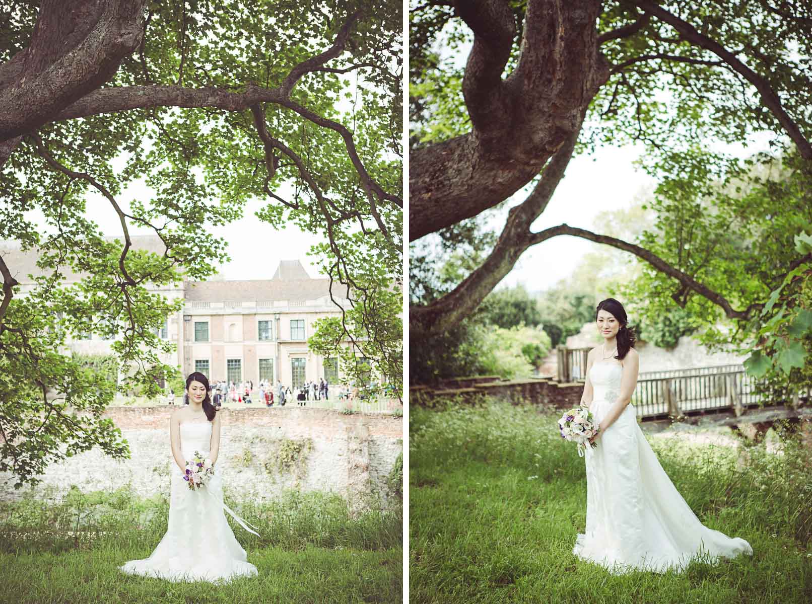 My Beautiful Bride photographs the bride at Eltham Palace