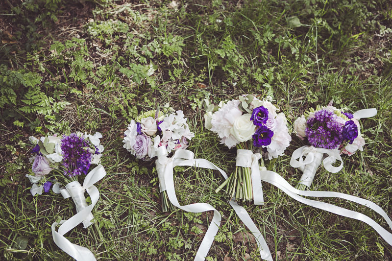 wedding at Eltham Palace - photograph of bouquets
