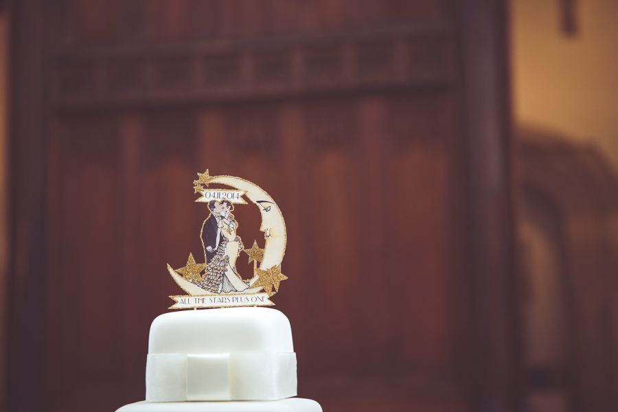 wedding cake at Eltham Palace