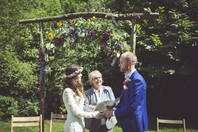 Humanist wedding ceremony