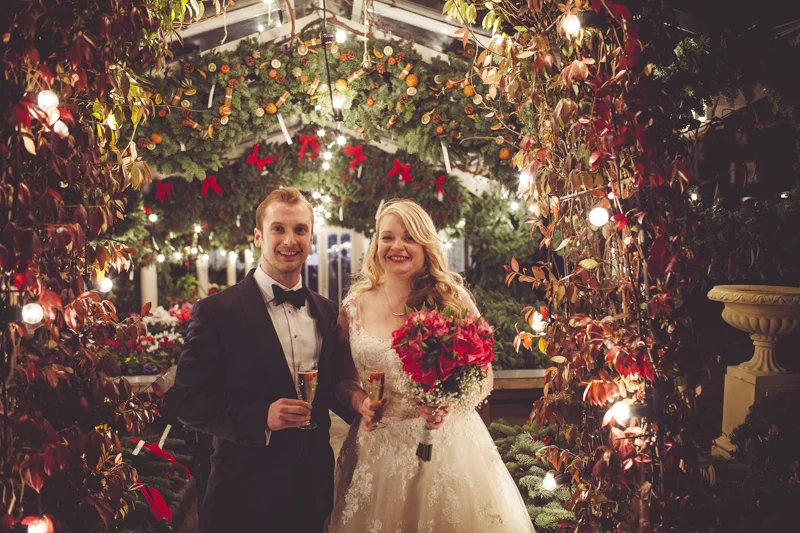 Winter wedding wonderland