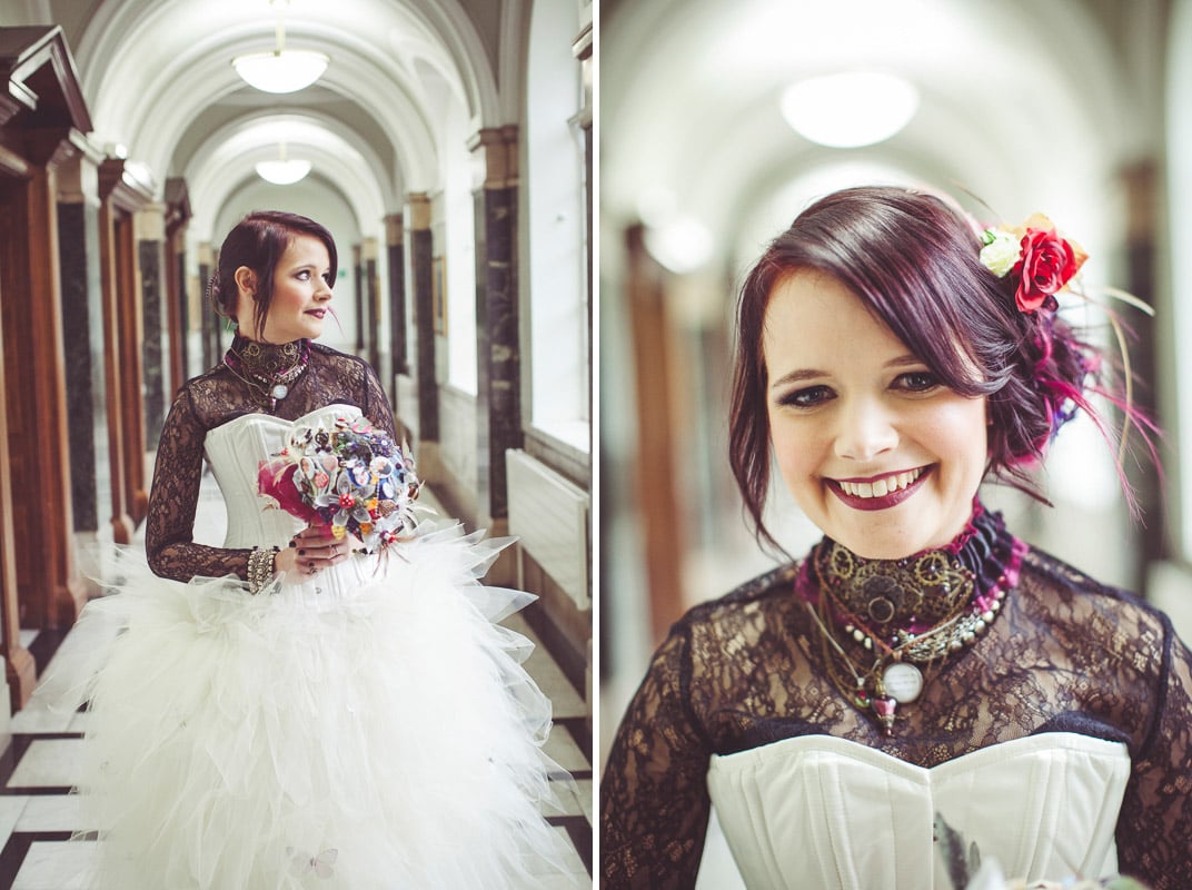 handmade wedding bouquet