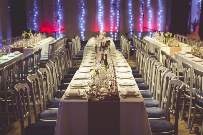 evening wedding celebrations