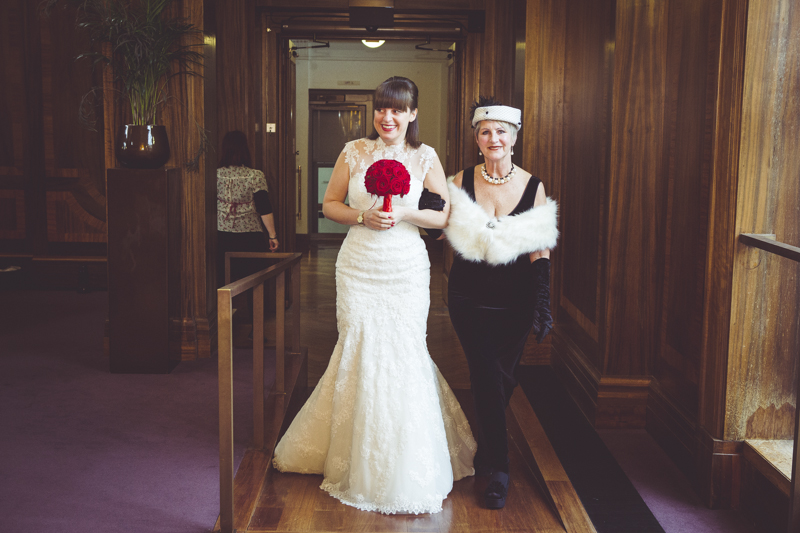 entrance of the bride