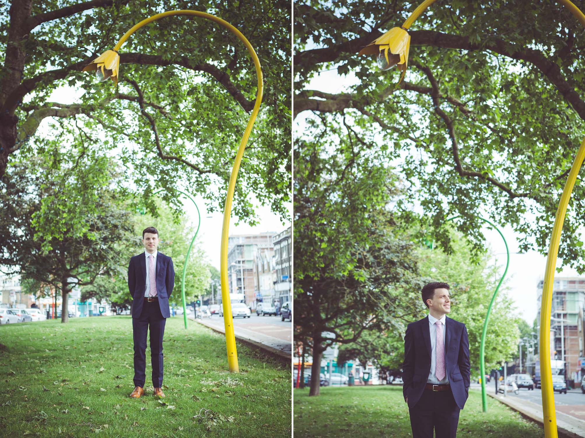 James the groom at Peckham South London