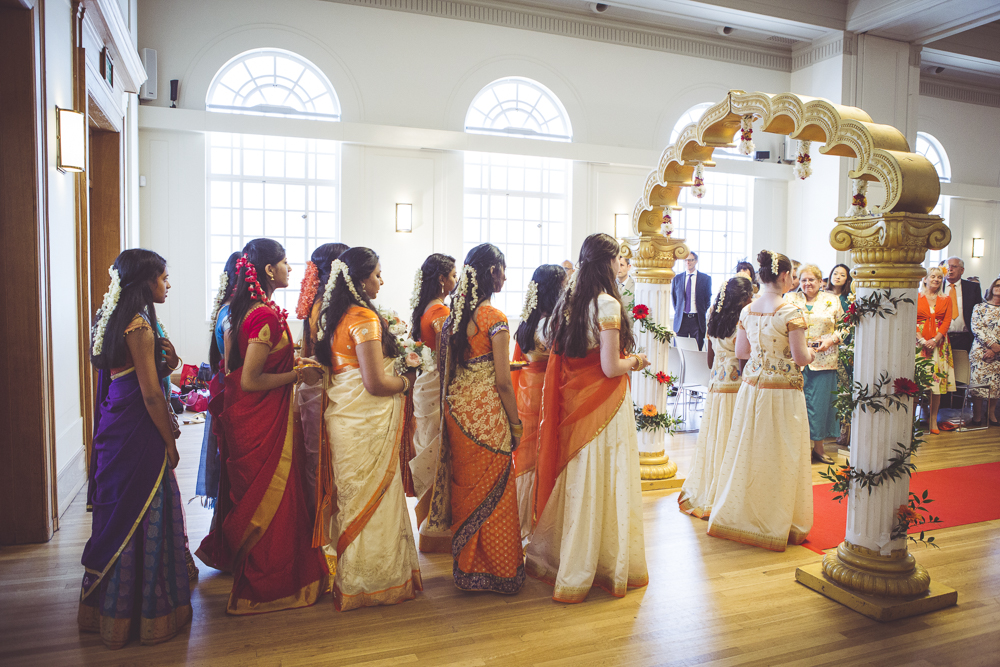 Tamil wedding at Hackney town hall