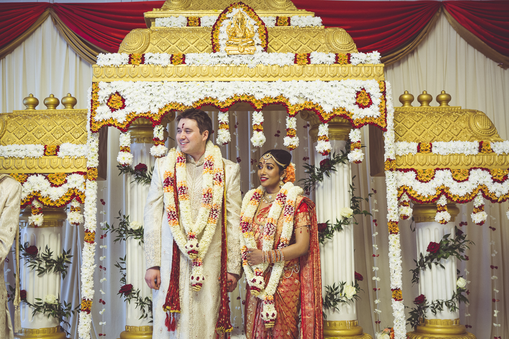 wedding ceremony in Assembly Hall Hackney