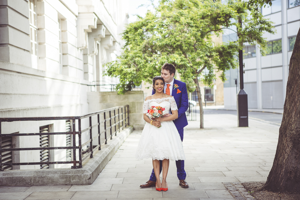 Spring wedding hackney