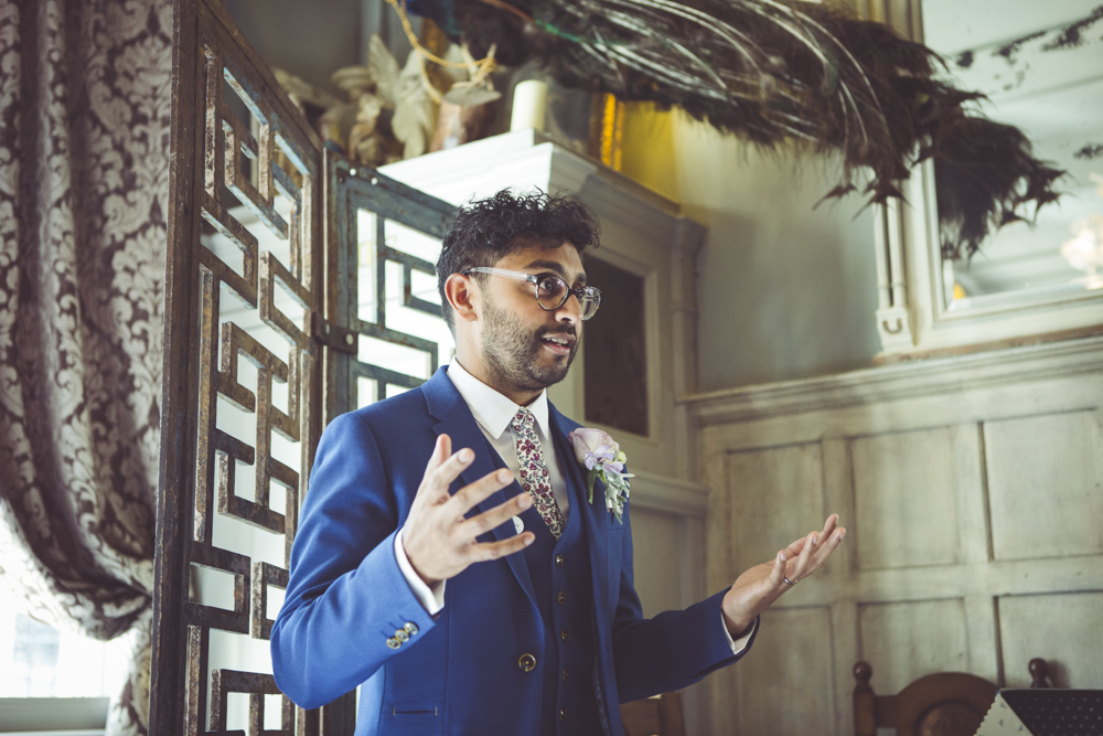 Groom's wedding speech