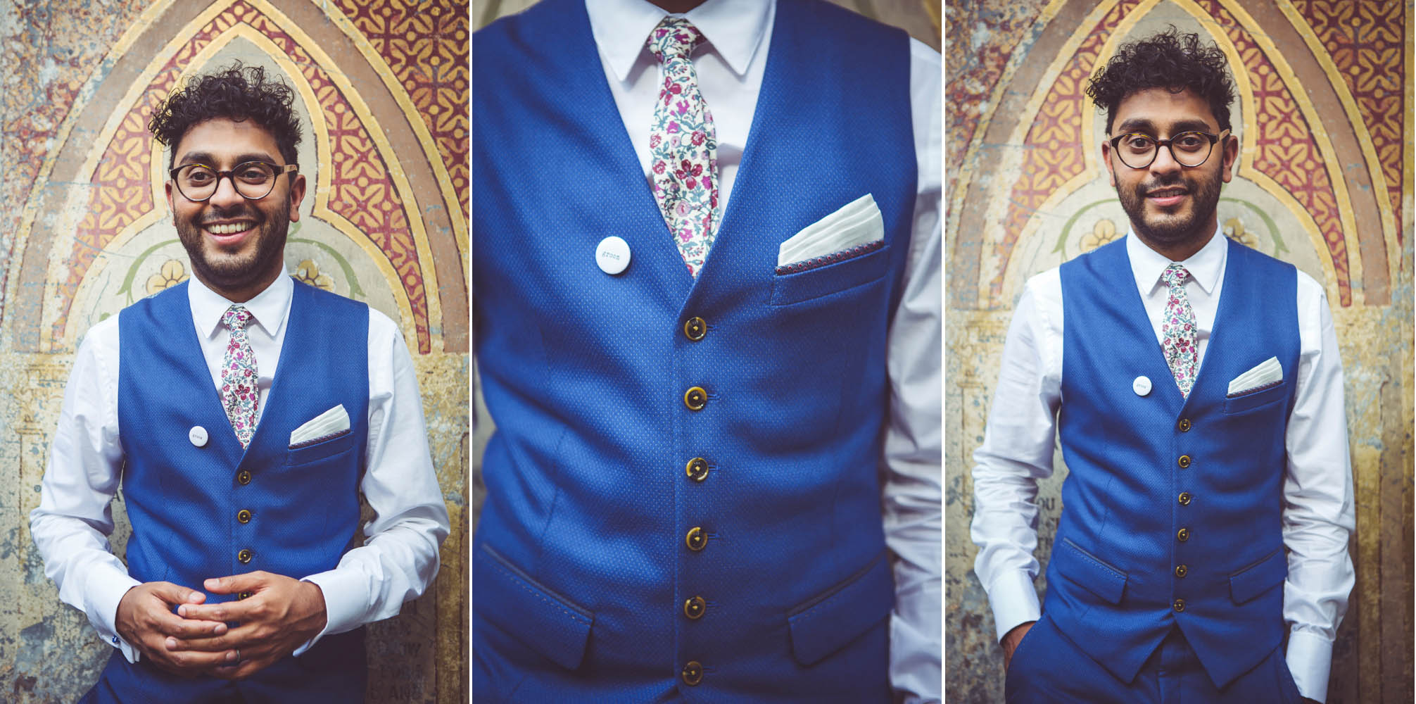 roshan's Ted Baker wedding suit