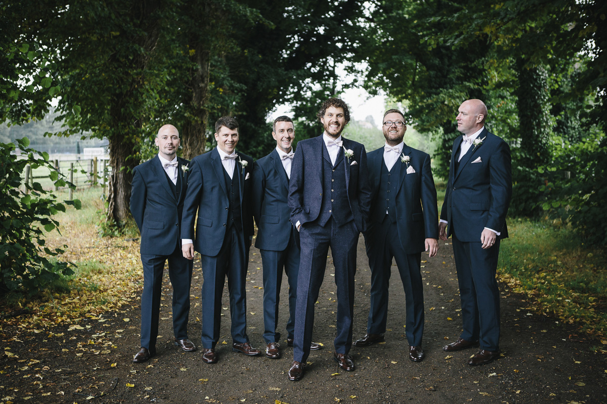 Groom, Best man and Ushers