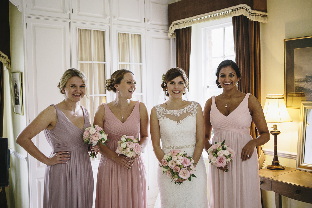 Bride with Bridesmaids