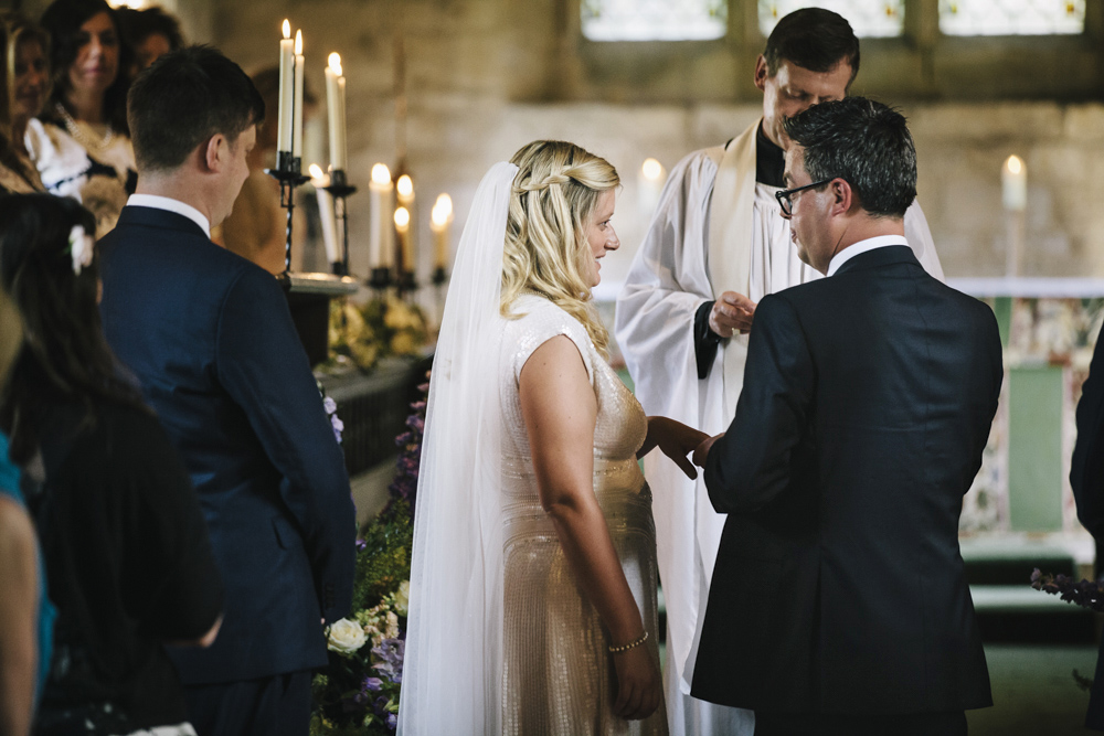 Olly and Rachel exchange vows