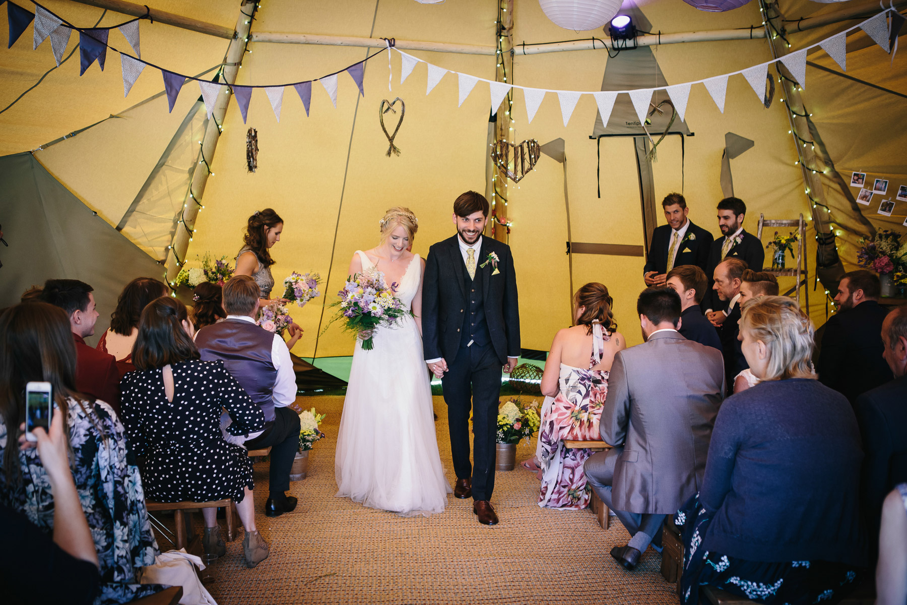 Festival Wedding at Hadsham Farm