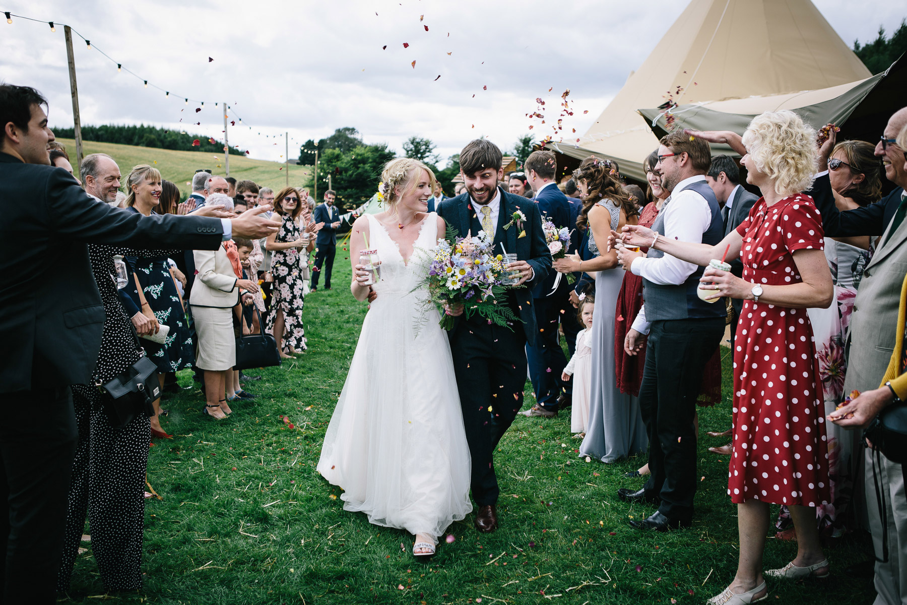 Festival Wedding at Hadsham Farm