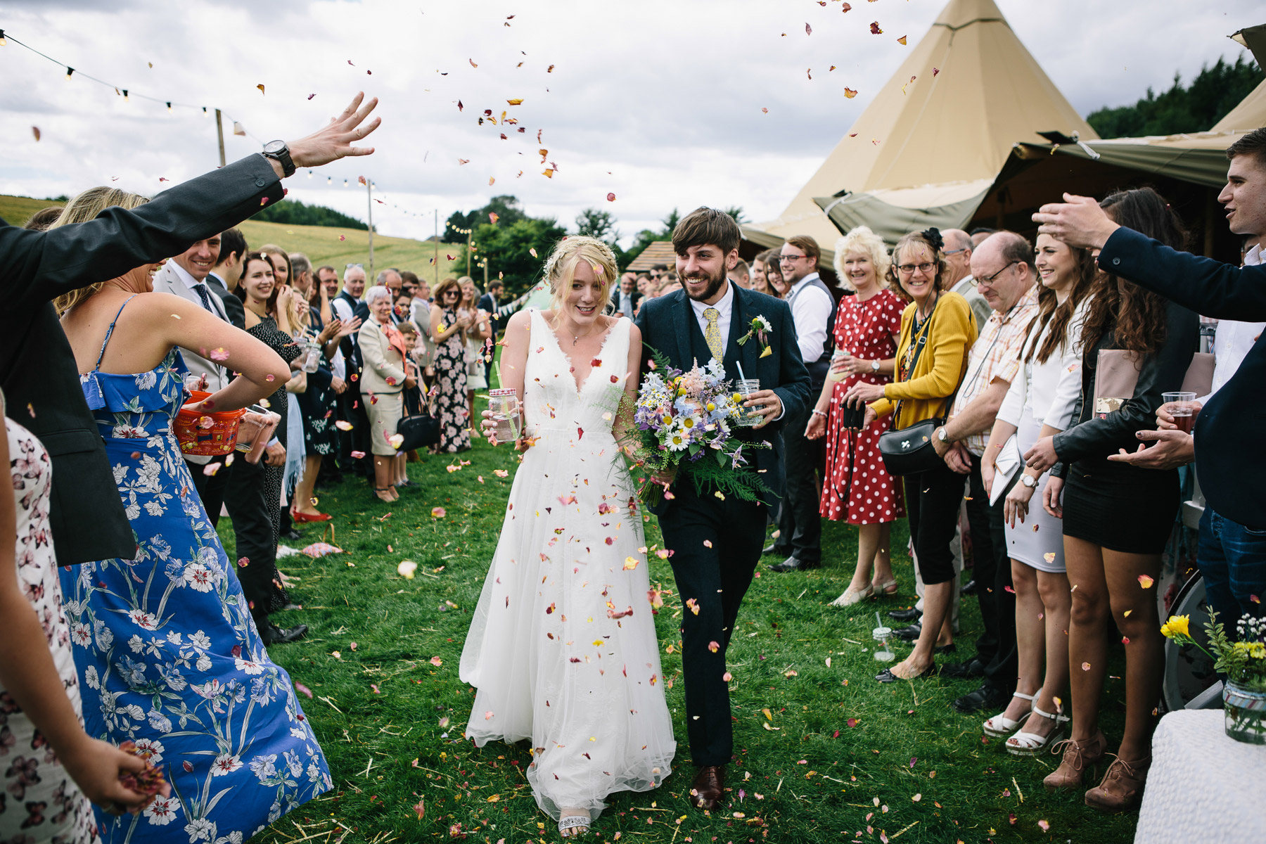 Festival Wedding at Hadsham Farm