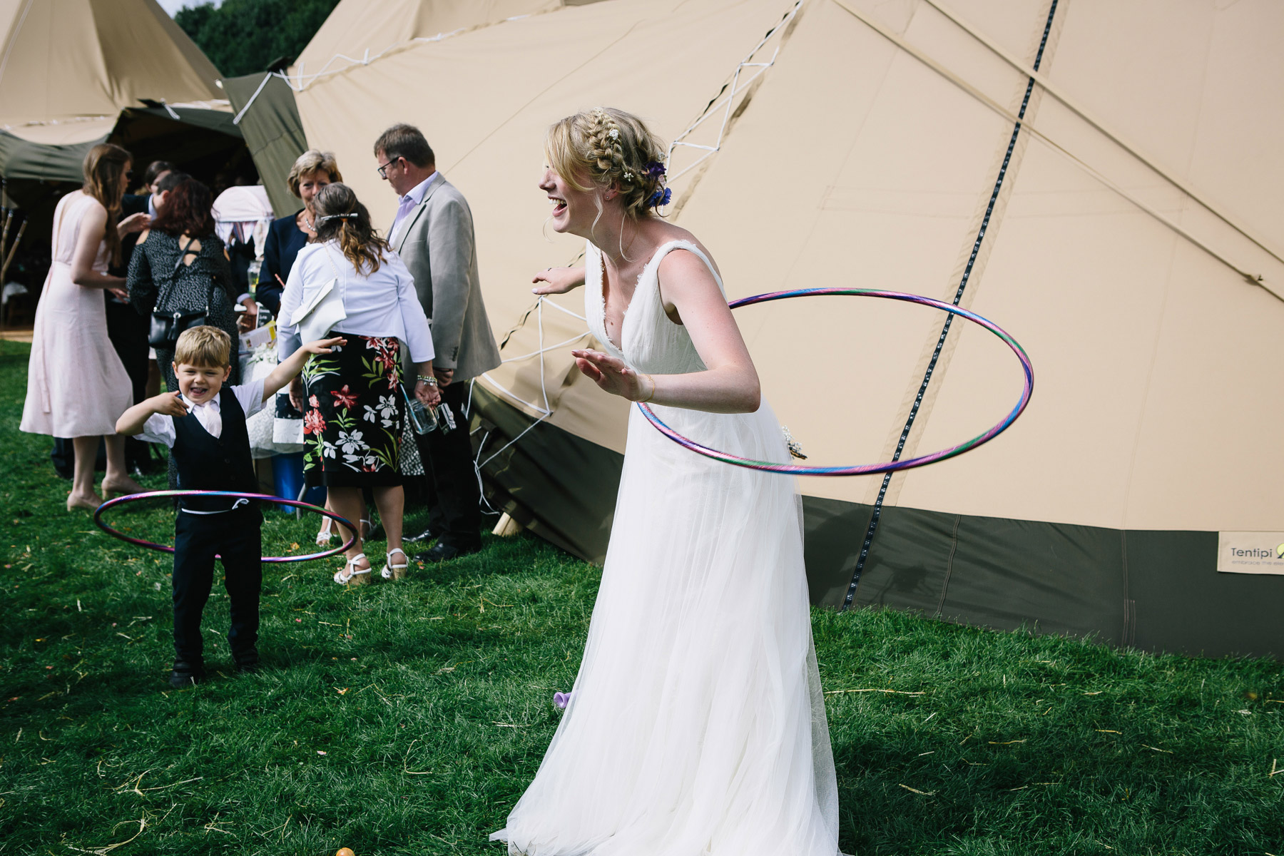 Festival Wedding at Hadsham Farm