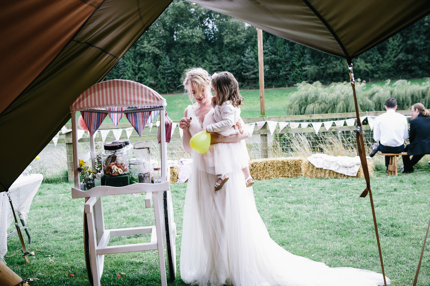 Festival Wedding at Hadsham Farm