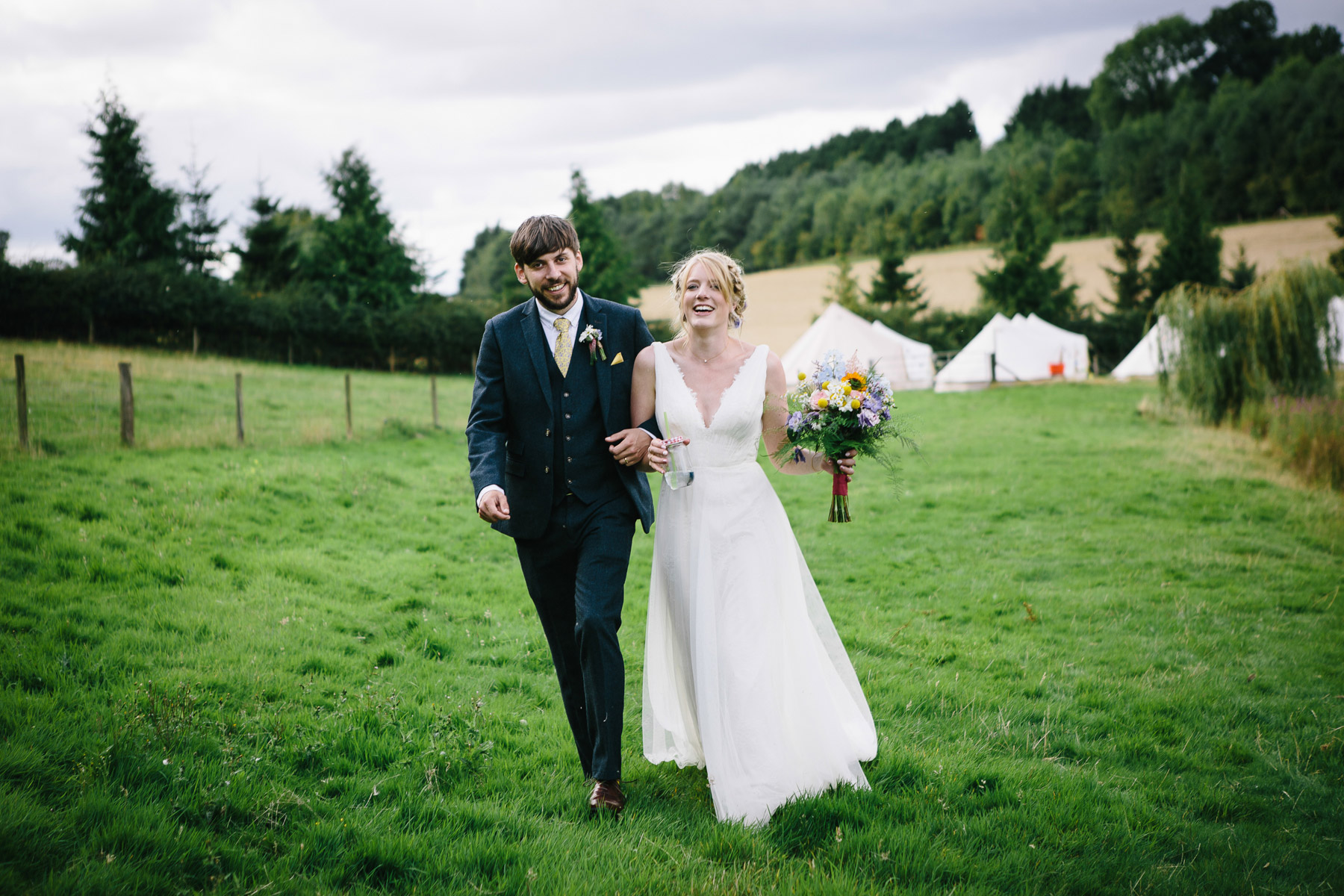 Festival Wedding at Hadsham Farm