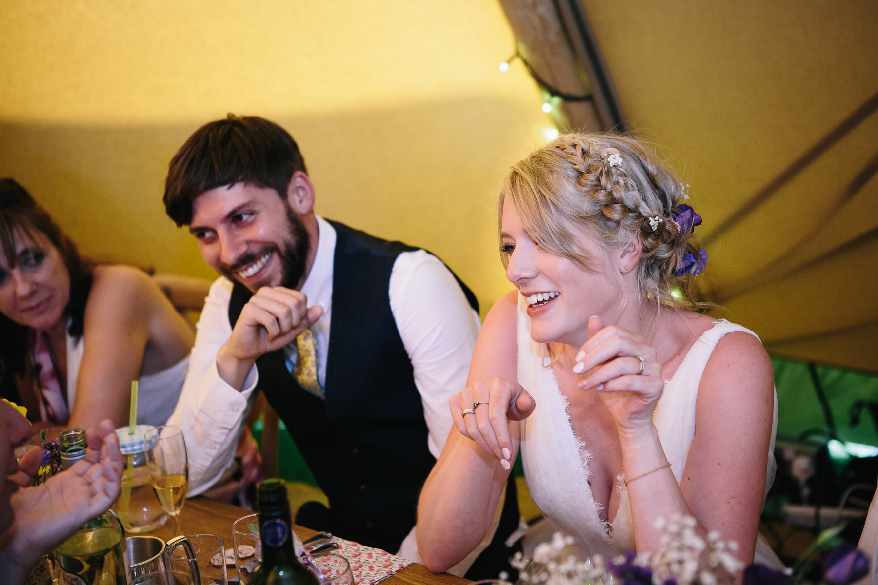 Festival Wedding at Hadsham Farm