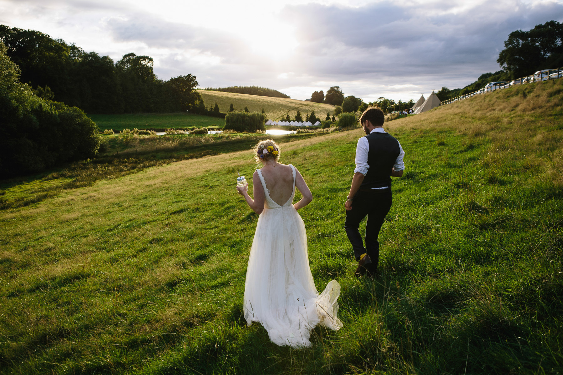 Festival Wedding at Hadsham Farm