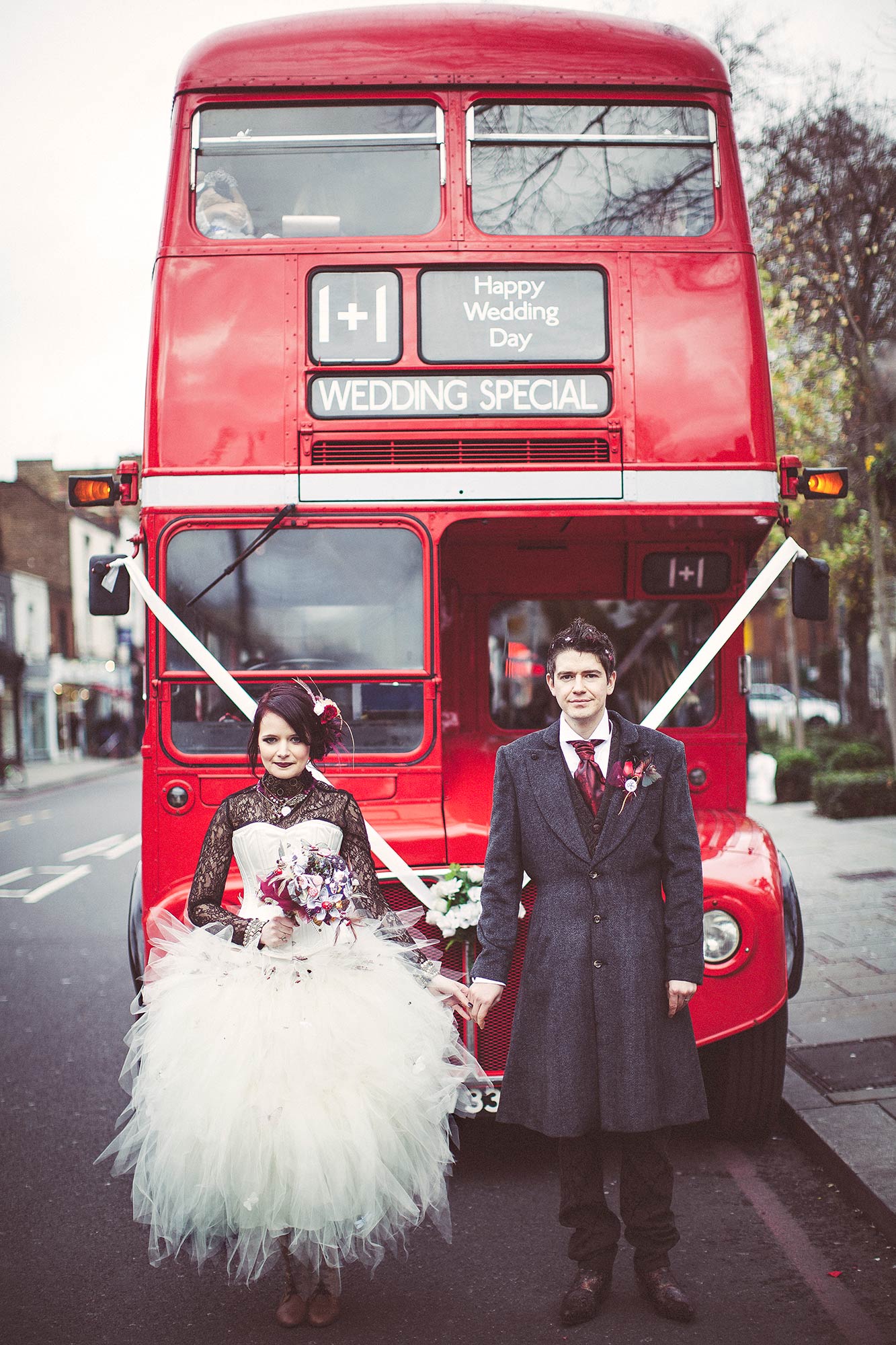  Red London Wedding Bus 