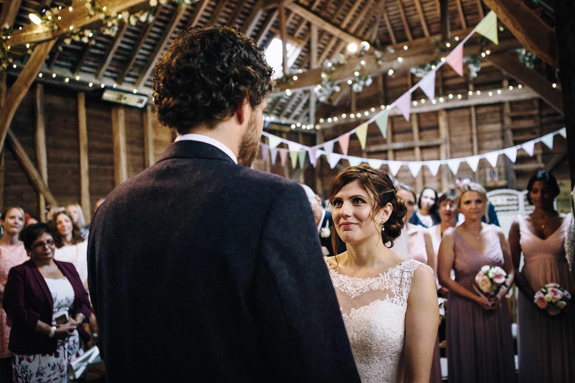  Wedding Ceremony at Herons Farm Barn 