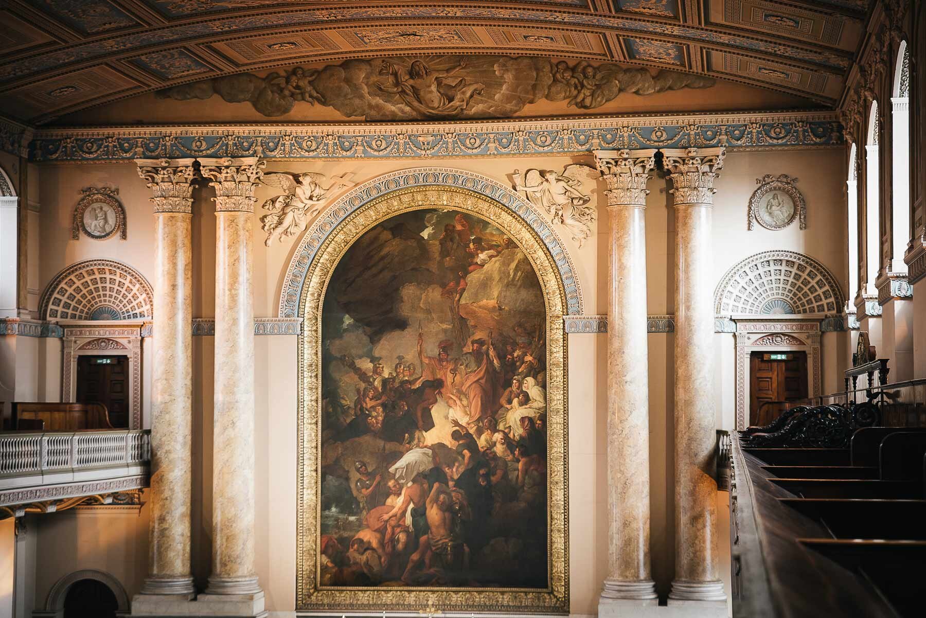 The chapel at Old Naval College 