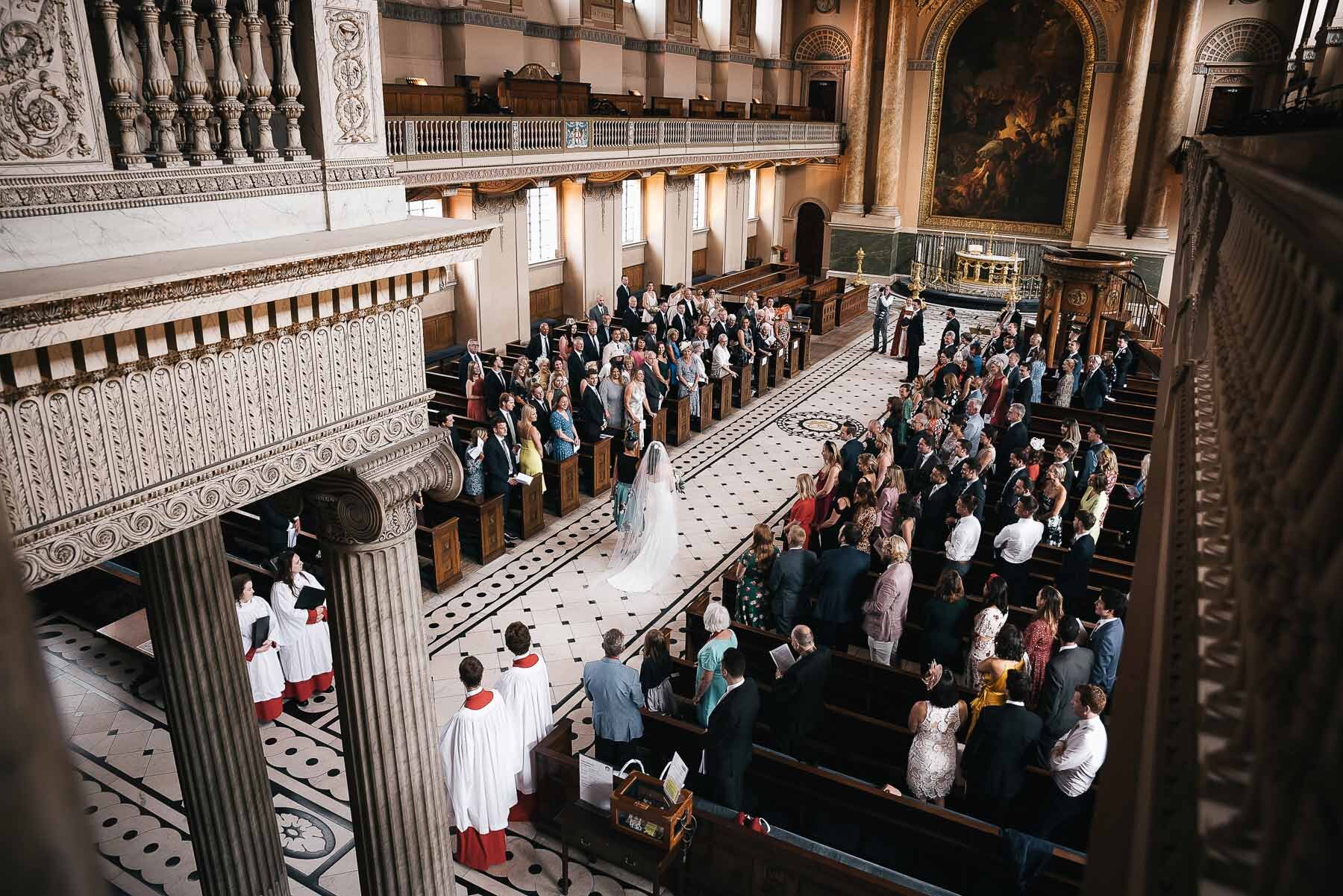 classical wedding at Old Naval College 