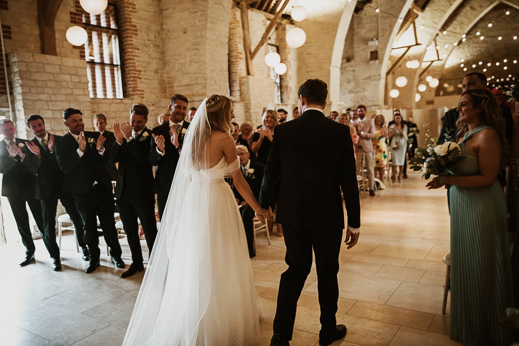  Tithe Barn Wedding Photography Old Ditcham, Petersfield, Hampshire 