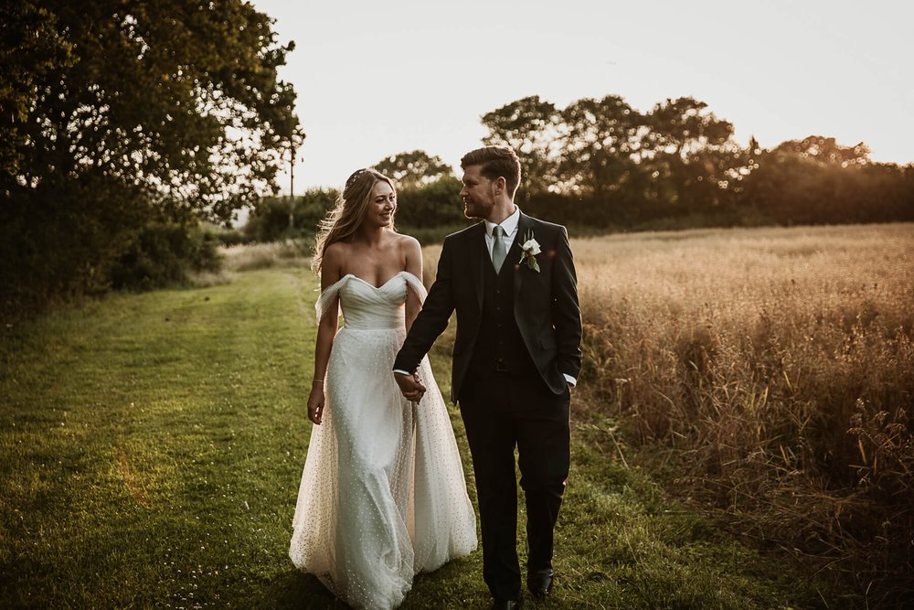  evening Wedding Photography at the Tithe Barn, Petersfield, Hampshire 