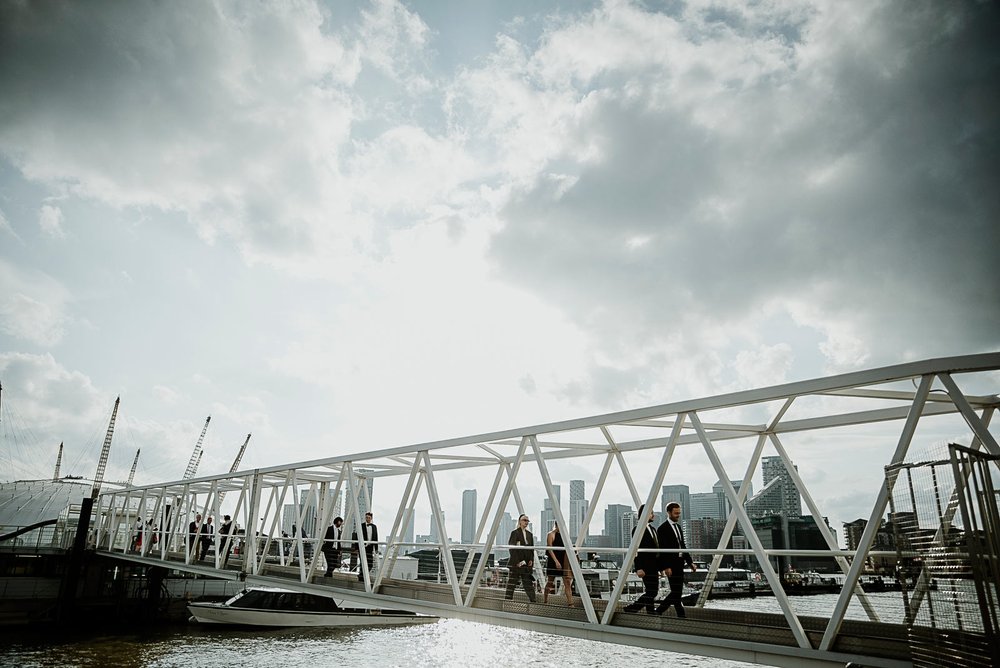 Rock n roll wedding at Trinity Buoy Wharf