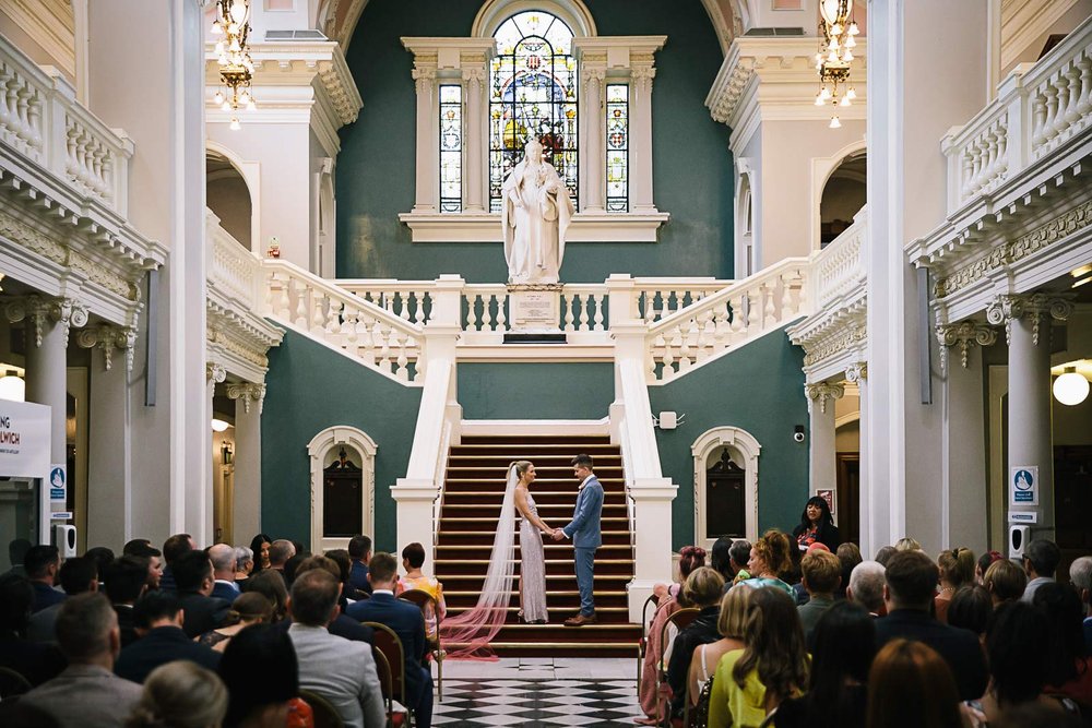 Rock n roll wedding at Trinity Buoy Wharf