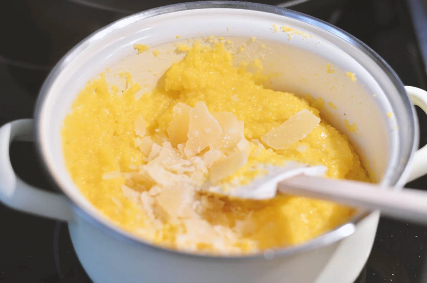 20 g Parmesan unterheben