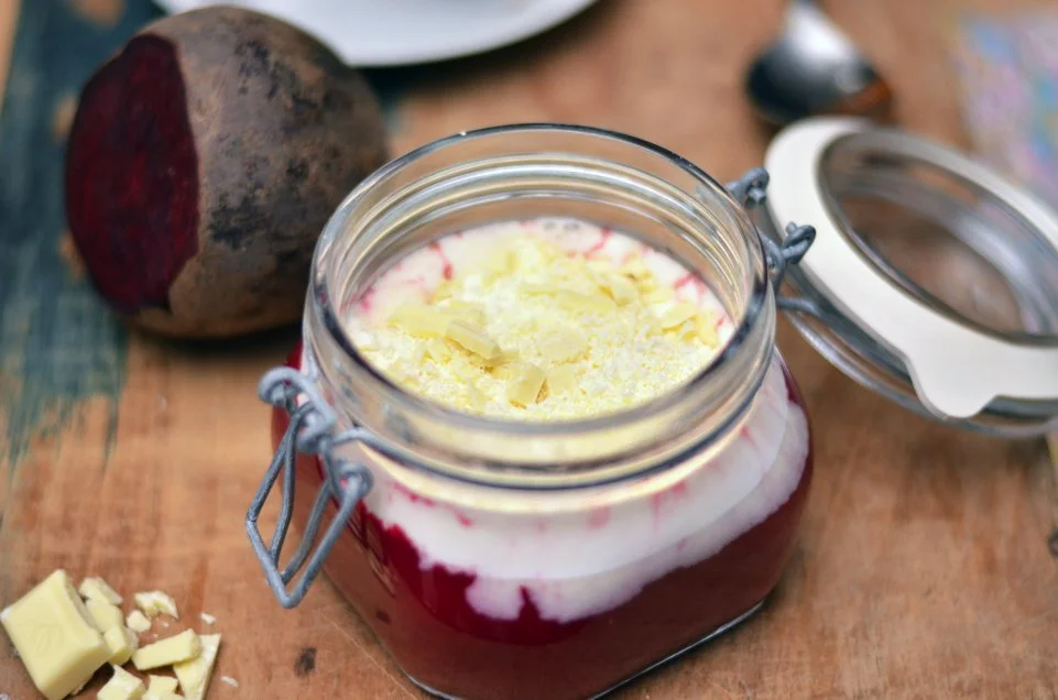 Rote-Bete-Cappuccino