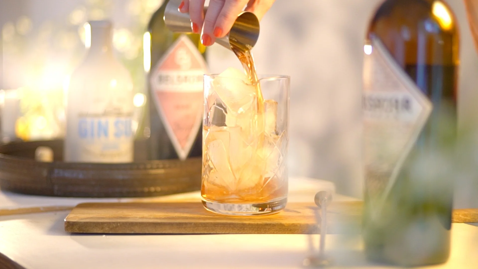 Pink Martini mit Belsazar Vermouth Rosé