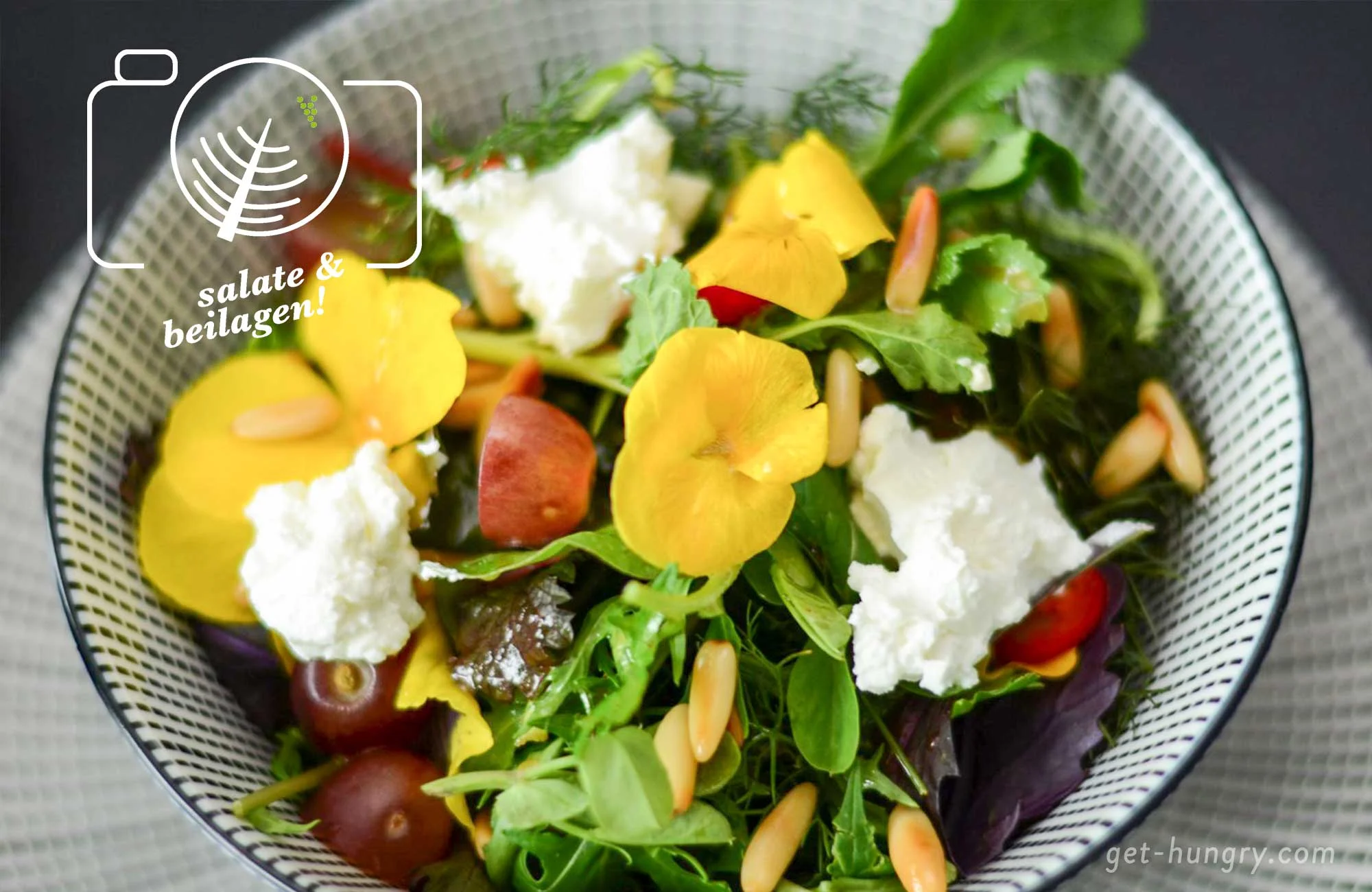 Dorade mit Olivenöl, Limetten-Zesten und Wildkräutersalat — get hungry!