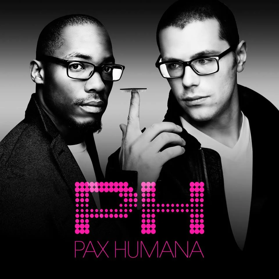 Photo by John Midgley PAX HUMANA (Musicians) Electronic production & performance duo, Pax Humana concocted by Brian Lindgren and Samir Zarif. Brian Lindgren originally from Upstate New York, graduated from the Eastman School of Music with a degree in Viola Performance studying under John Graham. There he discovered electronic music through his friends and furthered his studies with Alan Schindler at the Eastman Computer Music Center. In 2006, he moved to New York City to pursue his career as a musician. He first freelanced as a violist and violinist performing and recording with many groups and artists including Alarm Will Sound and Tyondai Braxton. He has also performed abroad in Italy, Austria and England. Besides performing, he was on the music faculty at City and Country School (2009-2013) where he also started an electronic music composition program. After being selected to participate in the Vox Novus 60x60 project (2009, 2010), his compositions were performed abroad in England, Ireland, Germany, Romania and Argentina. He has also been commissioned to compose music for art exhibitions featuring Brian Reed and Anton Kandinsky. He primarily focuses now on his electronic music duo, Pax Humana, with Samir Zarif. This has brought him to collaborate with many artists of diverse backgrounds. Samir Zarif originally from Houston, TX, moved to New Orleans to study jazz performance & composition at the University of New Orleans (UNO) with film-scorer, Terrance Blanchard. In 2004, he migrated to New York attending the Manhattan School of Music (MSM) as a graduate student of Jazz Studies and saxophone performance. He then quickly integrated himself into the music scene as a saxophonist touring throughout the United States, Canada & Europe in many noted bands and ensembles such as Miguel Zenon's Identities Big Band, the Hans Glawischnig Trio, Soulful Symphony and the Ric Molina Group performing at world-renowned venues and halls such as Carnegie Hall (NYC) and Bimhuis (Amsterdam). Simultaneous to a well-established career as a saxophonist, Zarif has also began to gain prestige as a music producer. In 2009, he was commissioned to film-score a collection of short films by Donna Cameron, a noted trans-media artist, who later debuted their works at the Museum of Modern Art. The project ignited Zarif's passion for electronic music, seeing a new spectrum of possibilities toward his love of composition and scoring. Soon after, Brian Lindgren and Samir Zarif began working together, eventually forming their electronic duo, Pax Humana.