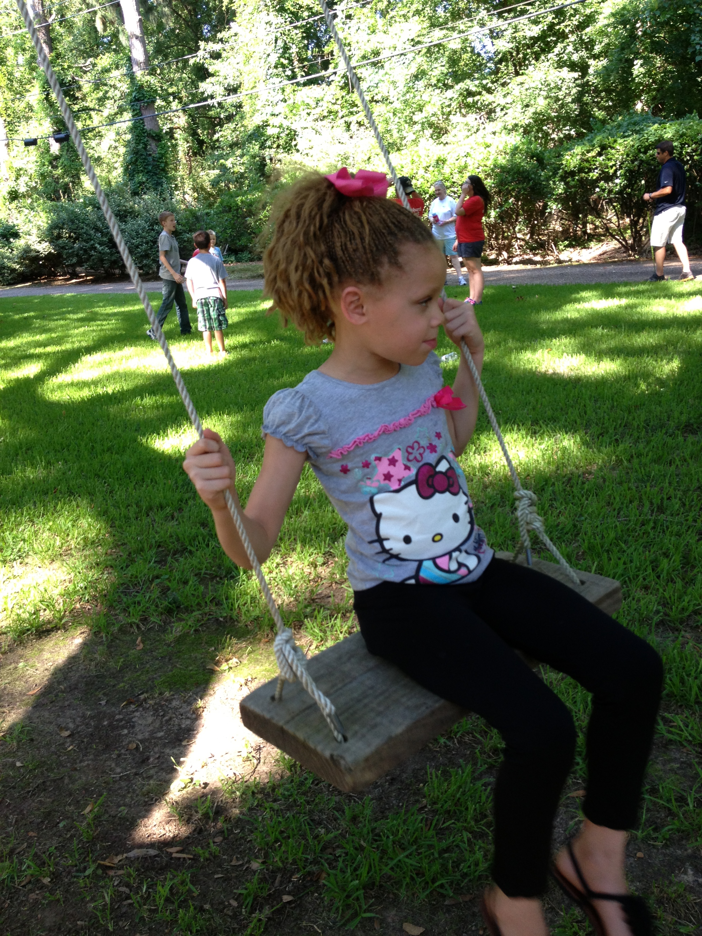 Maniya swinging