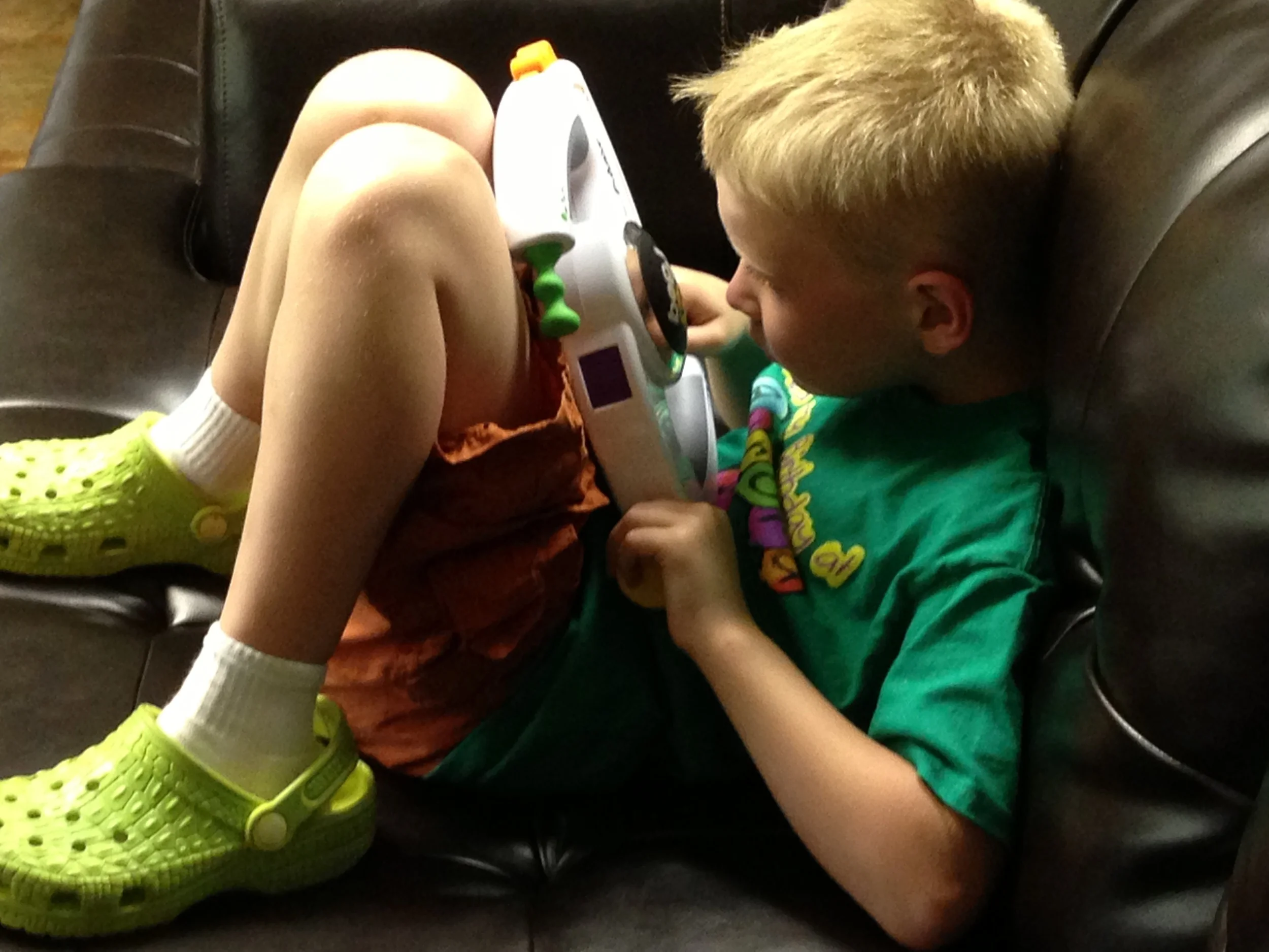 Parker enjoys BOP-IT
