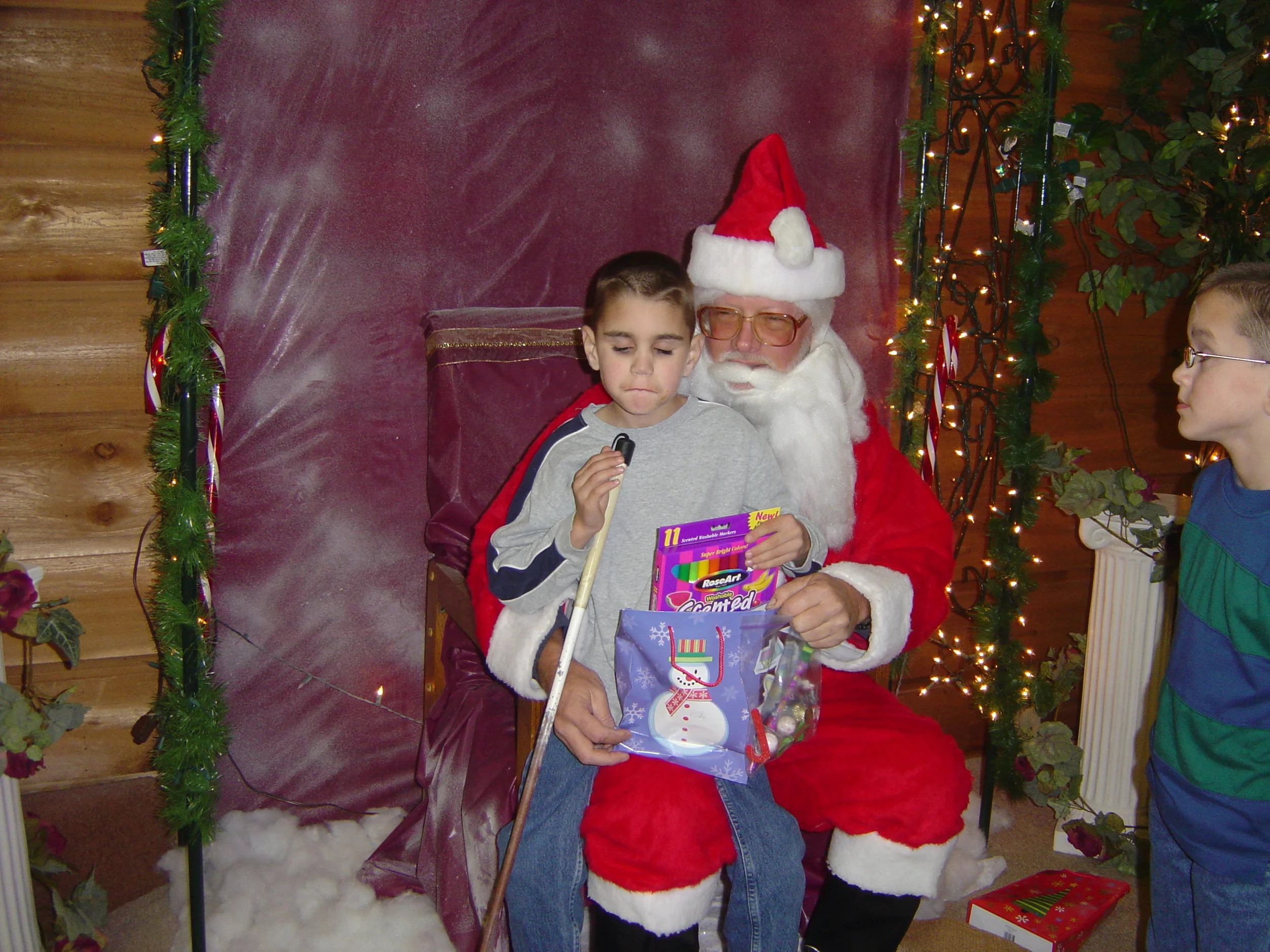 Cody and Santa