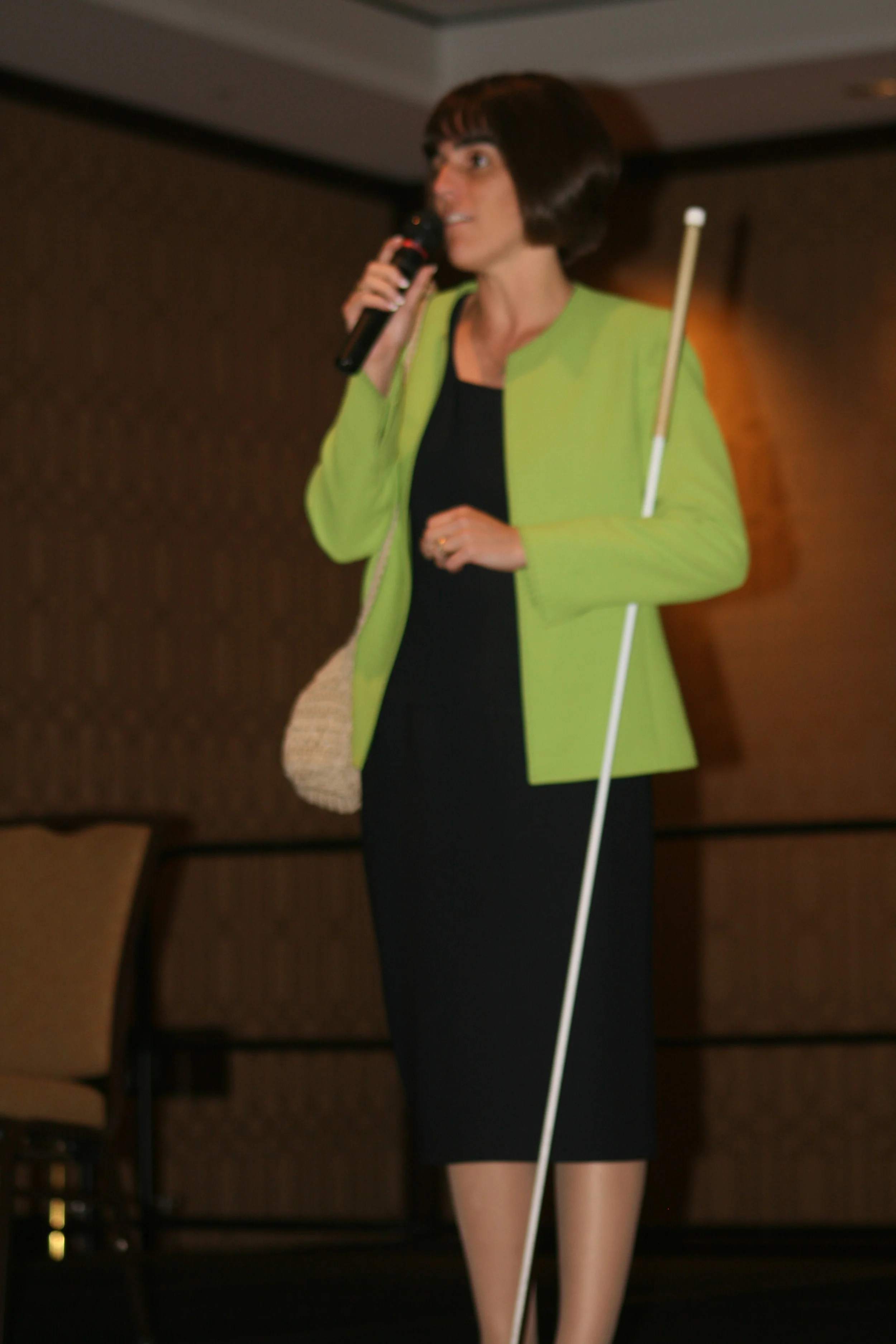 Pam Allen thanks everyone who attended It's a Broken Hearted River to Freedom Play at National Convention
