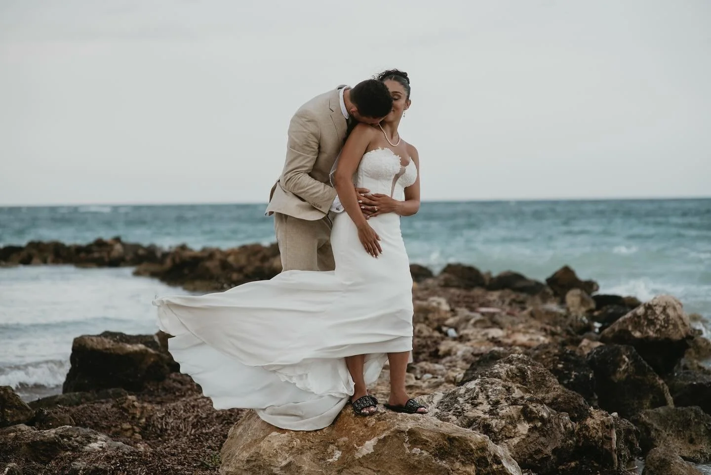 Windy enough to keep things interesting, calm enough to stay on the rocks. 

#jamaicawedding #destinationweddingphotographer #beachweddingvibes #southernontarioweddingphotographer #realweddingmoments #OntarioWeddingPhotographer
#MississaugaWeddings
#
