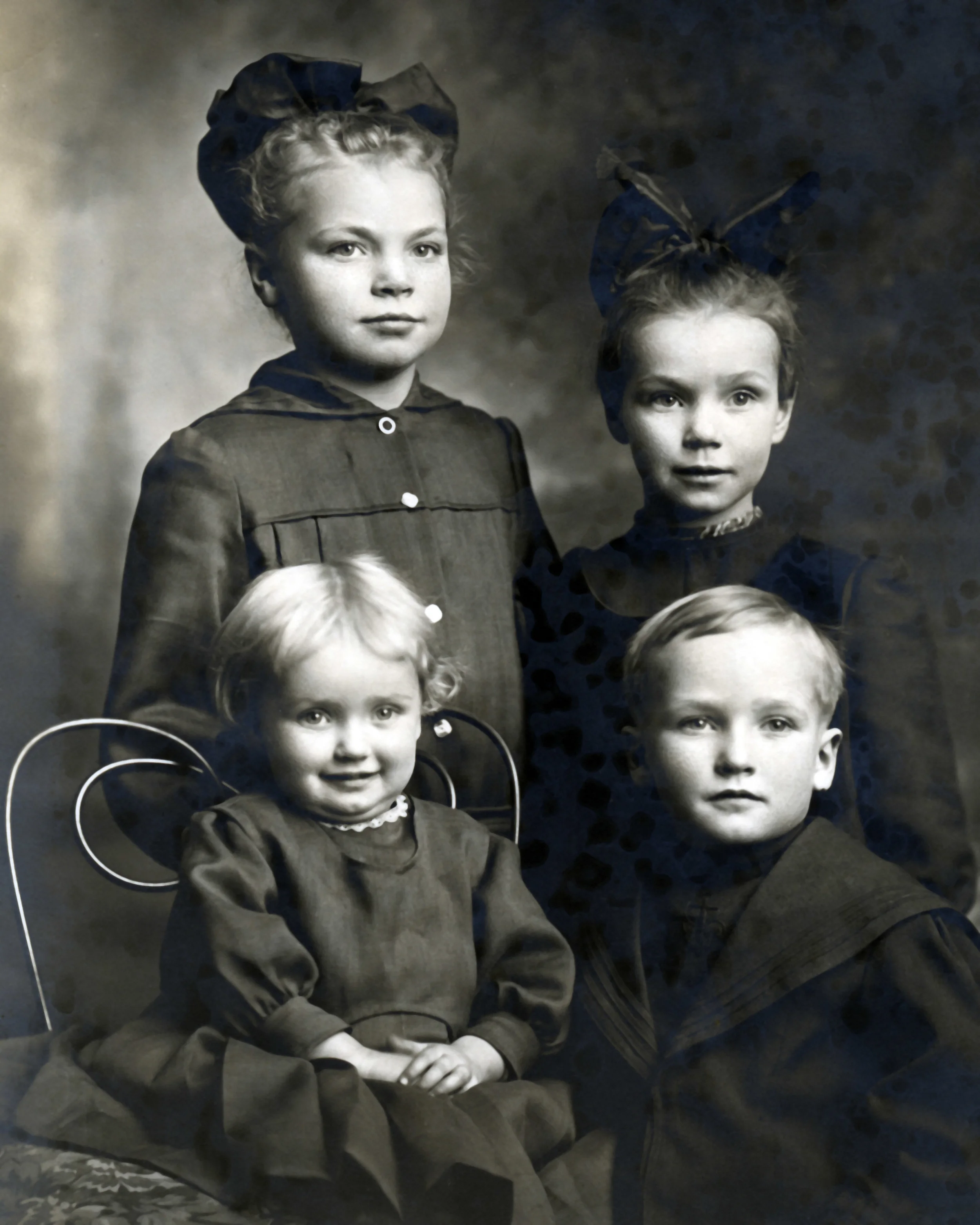 My Mother (Back, Right) and her Siblings