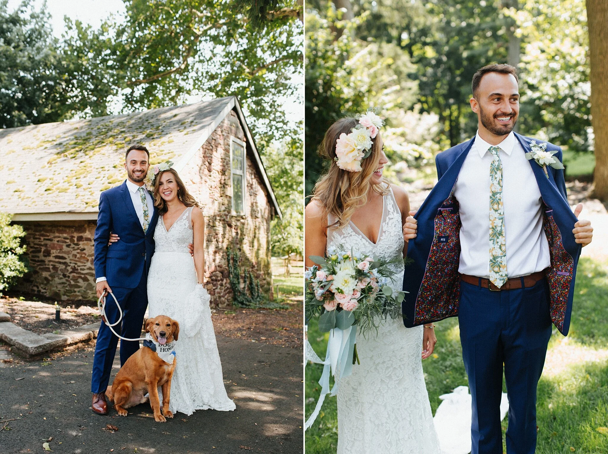 rose bank winery summer wedding