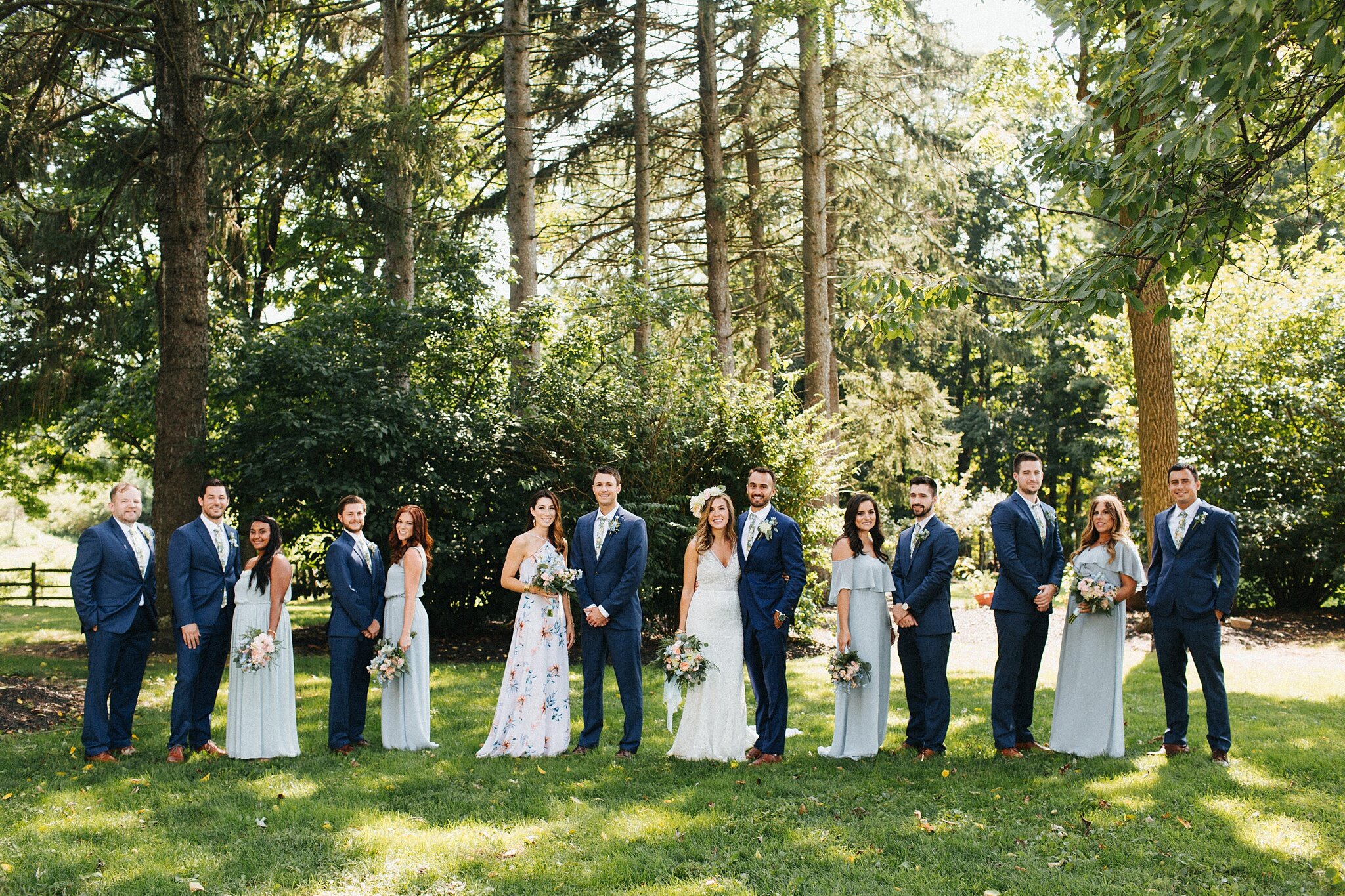 rose bank winery summer wedding