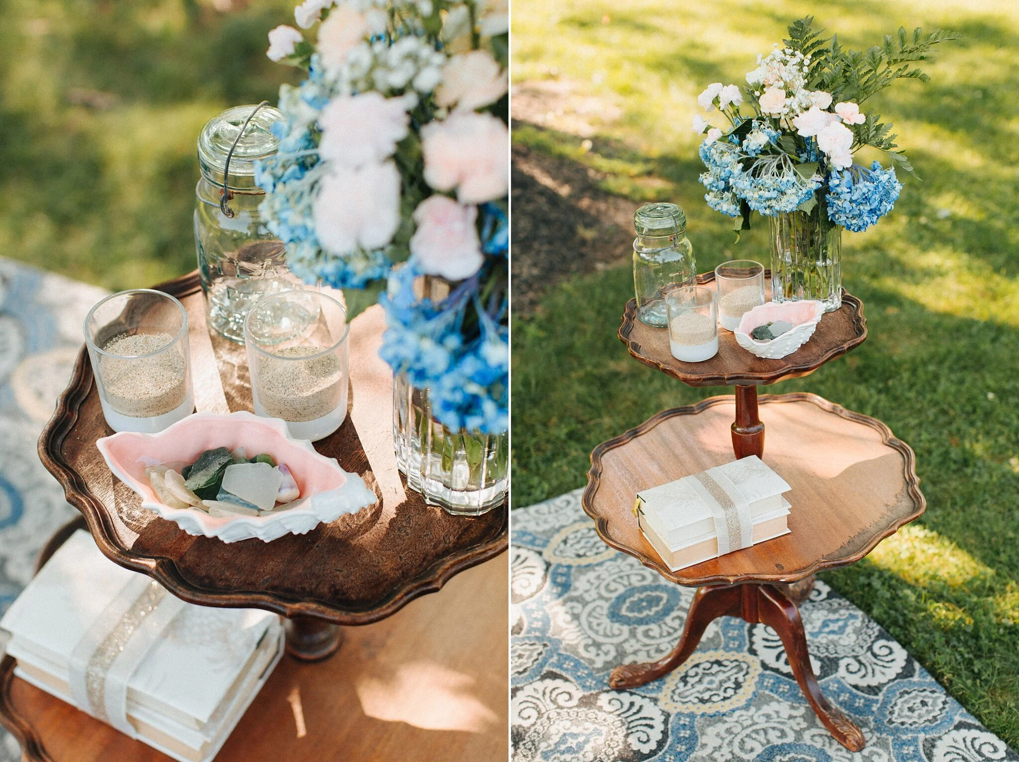 rose bank winery summer wedding